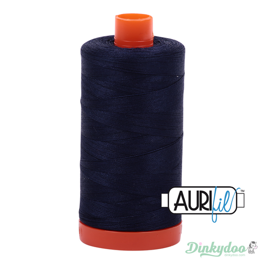 Aurifil Thread - Very Dark Navy (2785) - 50wt 1422 yd (Pre-order: Jan 2026)