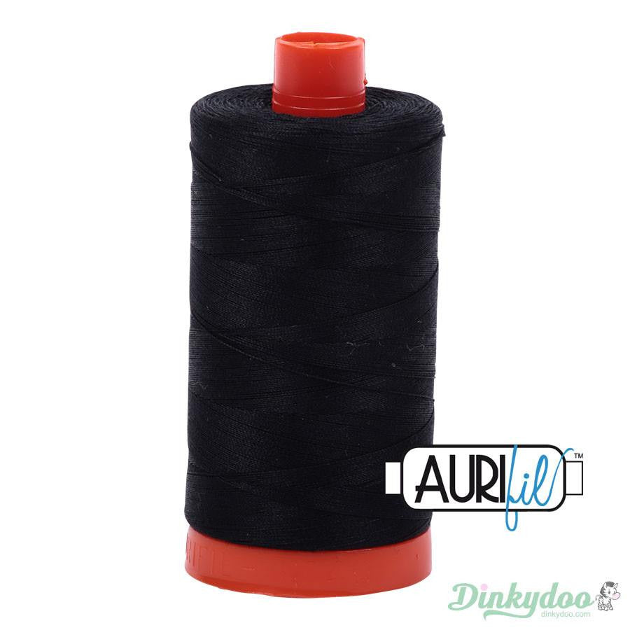 Aurifil Thread Black (2692) 50wt 1422yd