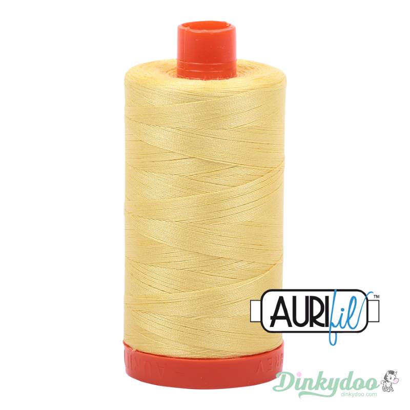 Aurifil Thread - Lemon (2115) - 50wt 1422 yd