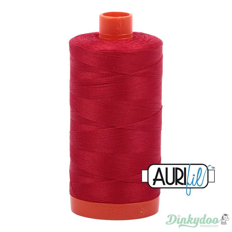 Aurifil Thread - Red (2250) - 50wt 1422 yd - Dinkydoo Fabrics