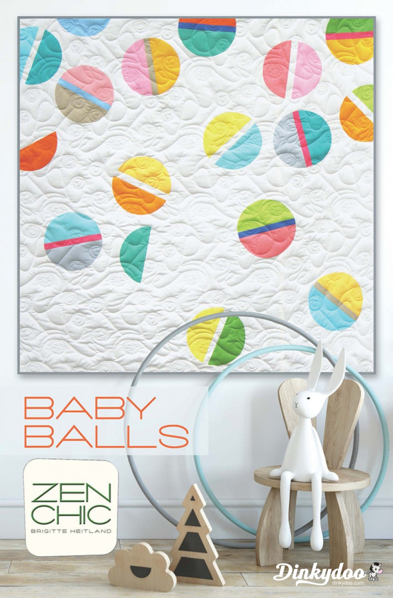 Baby Balls Quilt Pattern - Zen Chic - Moda
