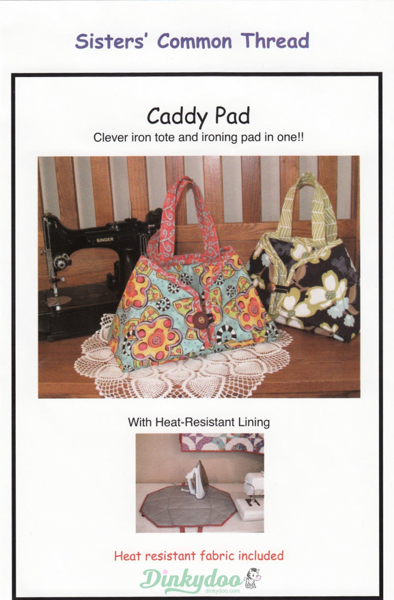 Caddy Pad Full Size Tote Pattern (Heat Resistant Fabric Included)