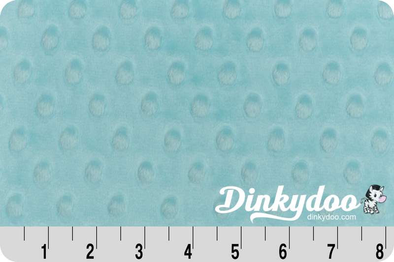 Cuddle Dimple (Minky) Wideback (60") - Aqua - Full Bolt (10m)