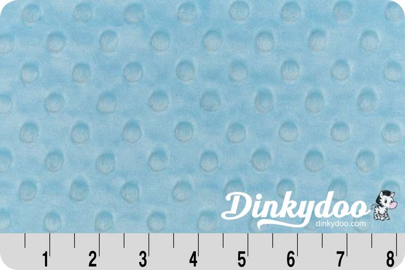 Cuddle Dimple (Minky) Wideback (60") - Baby Blue - Full Bolt (10m)