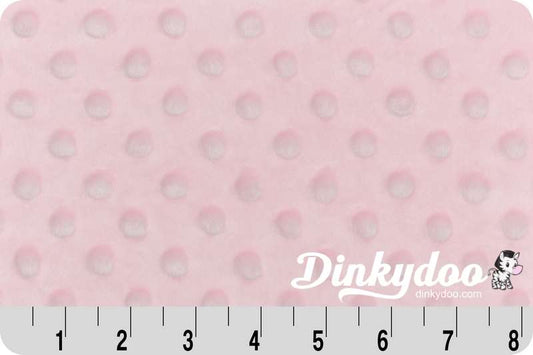 Cuddle Dimple (Minky) Wideback (60") - Baby Pink - Full Bolt (10m)