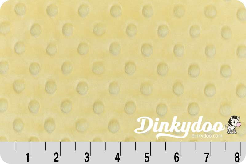 Cuddle Dimple (Minky) Wideback (60") - Banana - Full Bolt (12m)