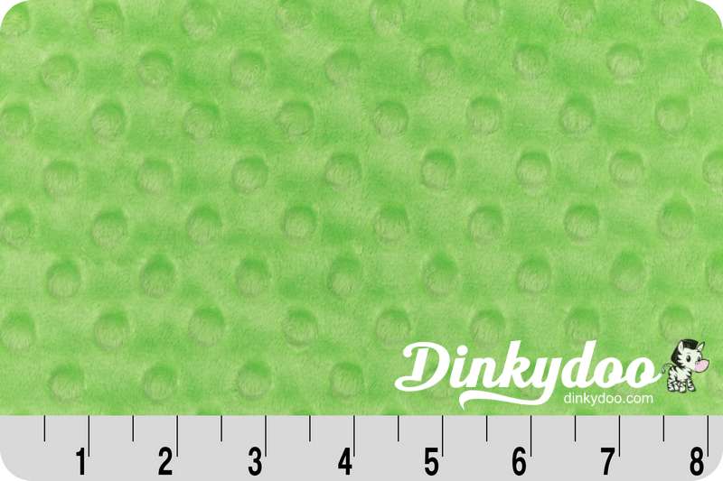 Cuddle Dimple (Minky) Wideback (60") - Dark Lime - Full Bolt (10m)