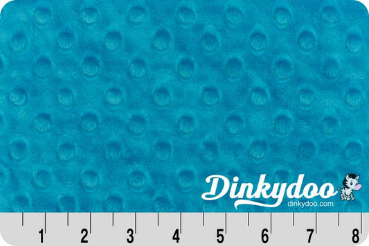 Cuddle Dimple (Minky) Wideback (60") - Dark Turquoise - Full Bolt (10m)