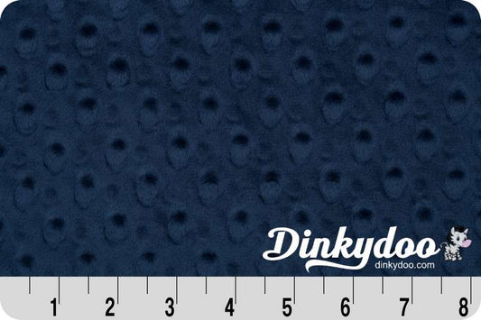 Cuddle Dimple Wideback (Minky) (60") - Navy - Full Bolt (10m)
