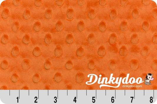 Cuddle Dimple Wideback (Minky) (60") - Orange - Full Bolt (10m)
