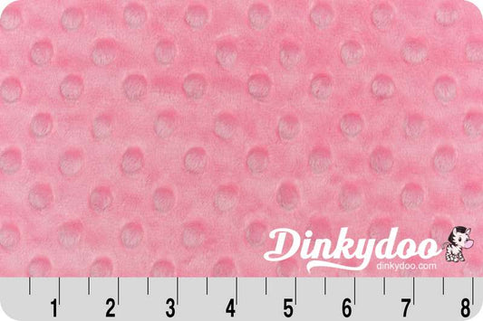 Cuddle Dimple Wideback (Minky) (60") - Paris Pink - Full Bolt (10m)