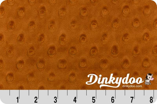 Cuddle Dimple Wideback (Minky) (60") - Rust - Full Bolt (10m)