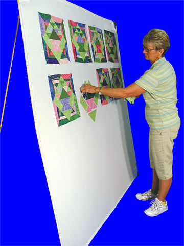 Cheryl Ann's Portable Design Wall - White (72") (Pre-order: May 2024)