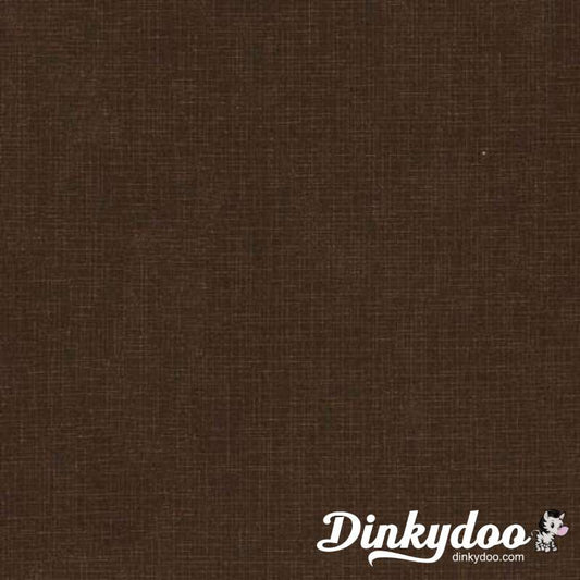 Quilters Linen - Chocolate - (ETJ9864167) - Full Bolt (15yd)