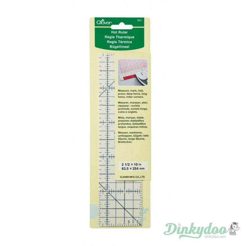 Clover - Hot Ruler (Pre-order: Jun 2026) - Dinkydoo Fabrics