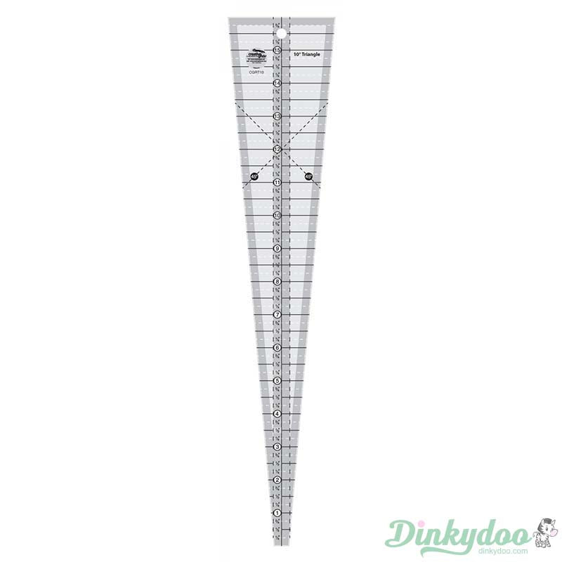 Creative Grids - 10 Degree Triangle Ruler (Pre-order: Mar 2026)