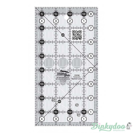 Creative Grids - 4.5" x 8.5" Quilt Ruler (Pre-order: Jun 2026)