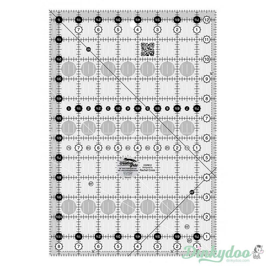 Creative Grids - 8.5" x 12.5" Quilt Ruler (Pre-order: Jun 2024)