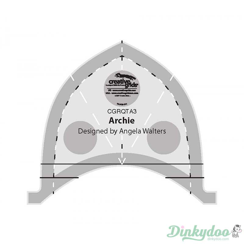 Creative Grids - Angela Walters Machine Quilting Rulers 12 Piece Set (Pre-order: Jan 2026)