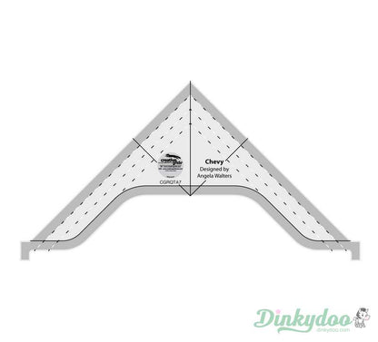 Creative Grids - Angela Walters Machine Quilting Rulers 12 Piece Set (Pre-order: Jan 2026)