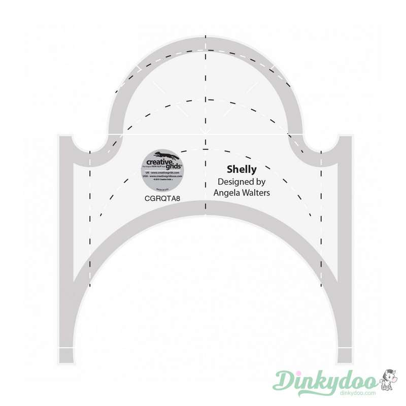 Creative Grids - Angela Walters Machine Quilting Rulers 12 Piece Set (Pre-order: Jan 2026)