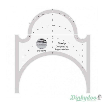 Creative Grids - Angela Walters Machine Quilting Rulers 12 Piece Set (Pre-order: Jan 2026)