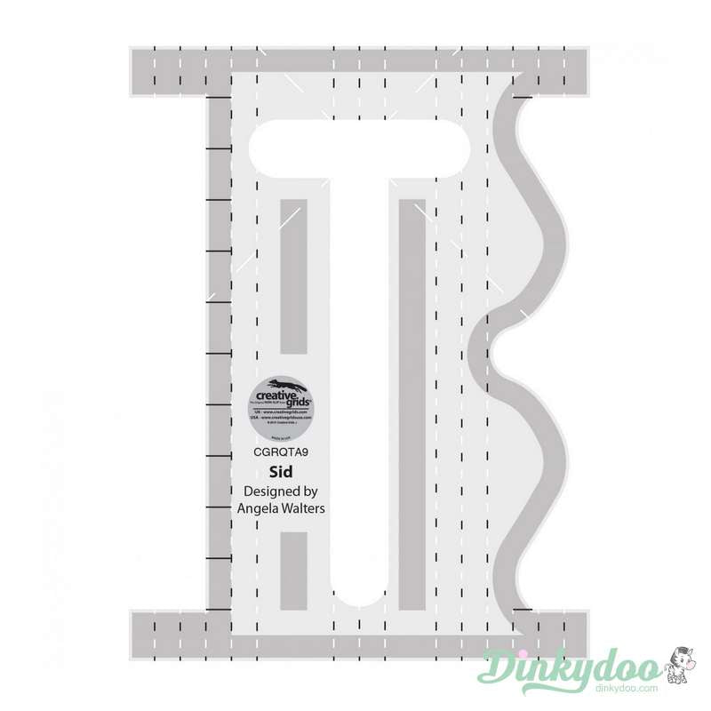 Creative Grids - Angela Walters Machine Quilting Rulers 12 Piece Set (Pre-order: Jan 2026)