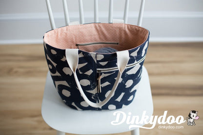 Crescent Tote Pattern - Noodlehead