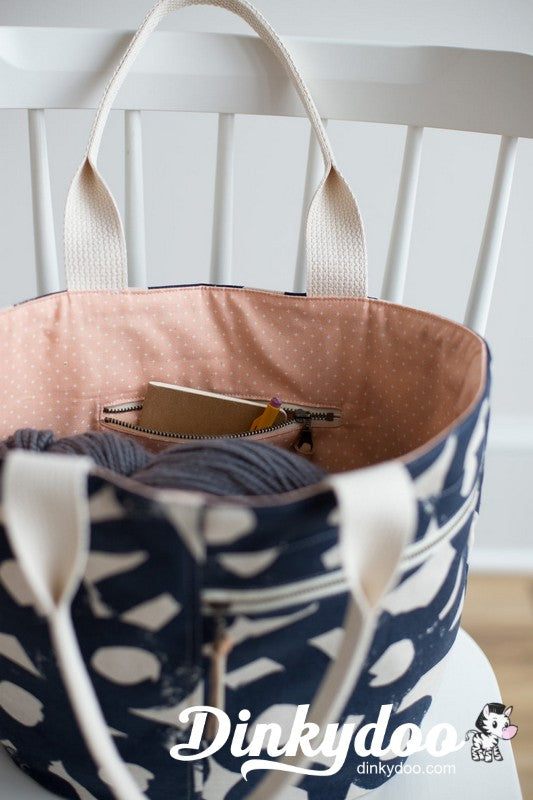 Crescent Tote Pattern - Noodlehead