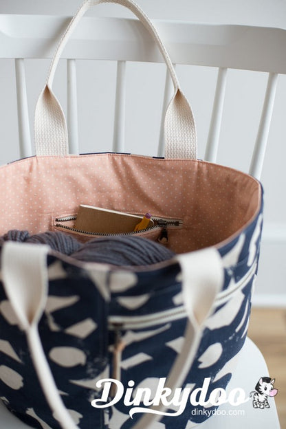 Crescent Tote Pattern - Noodlehead