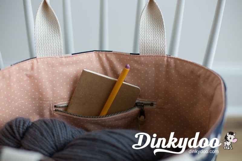 Crescent Tote Pattern - Noodlehead