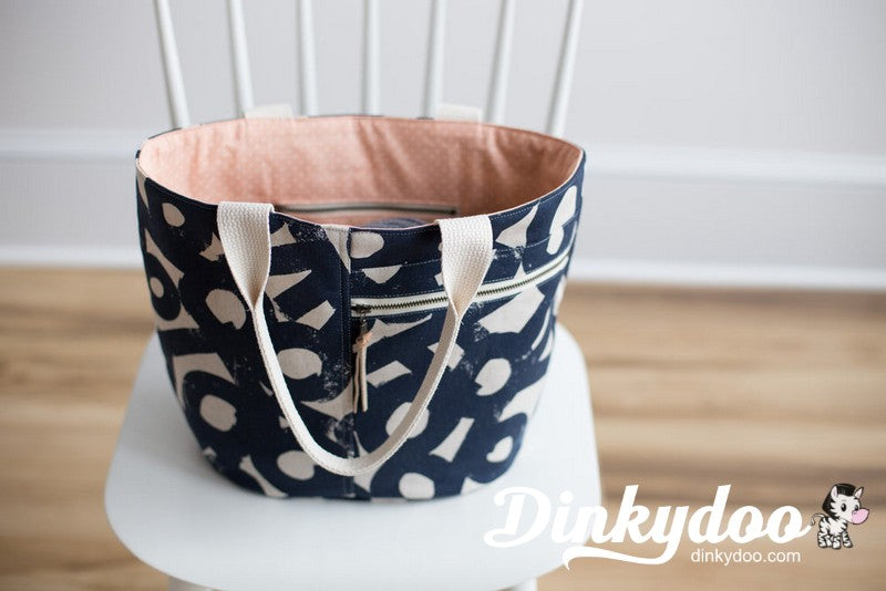 Crescent Tote Pattern - Noodlehead