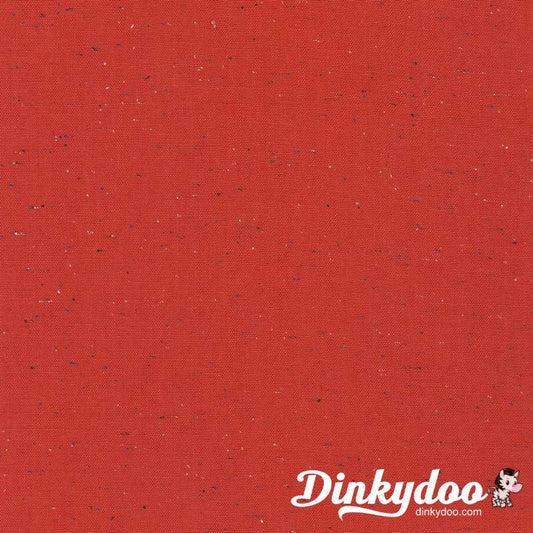 Essex Speckle Yarn Dyed - Red (E134-1308) - Full Bolt (15yd)