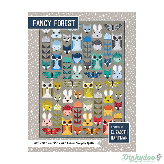 Fancy Forest - Quilt Pattern - Elizabeth Hartman - Dinkydoo Fabrics