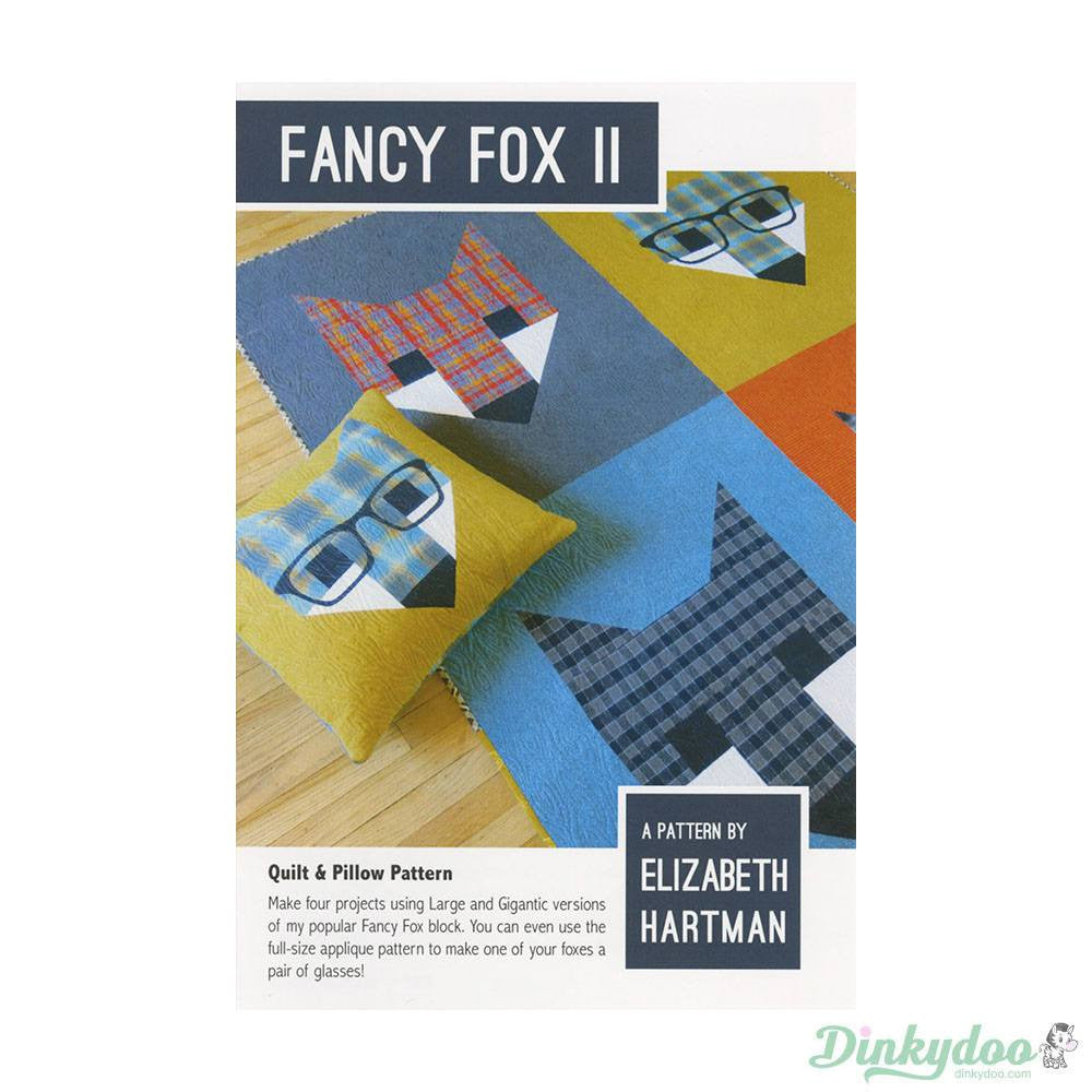 Fancy Fox II - Quilt Pattern - Elizabeth Hartman - Dinkydoo Fabrics