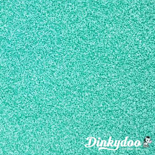 Fireside Backing Fabric (60") - NEW Lagoon (Teal) and White (Two Tone) - Dinkydoo Fabrics