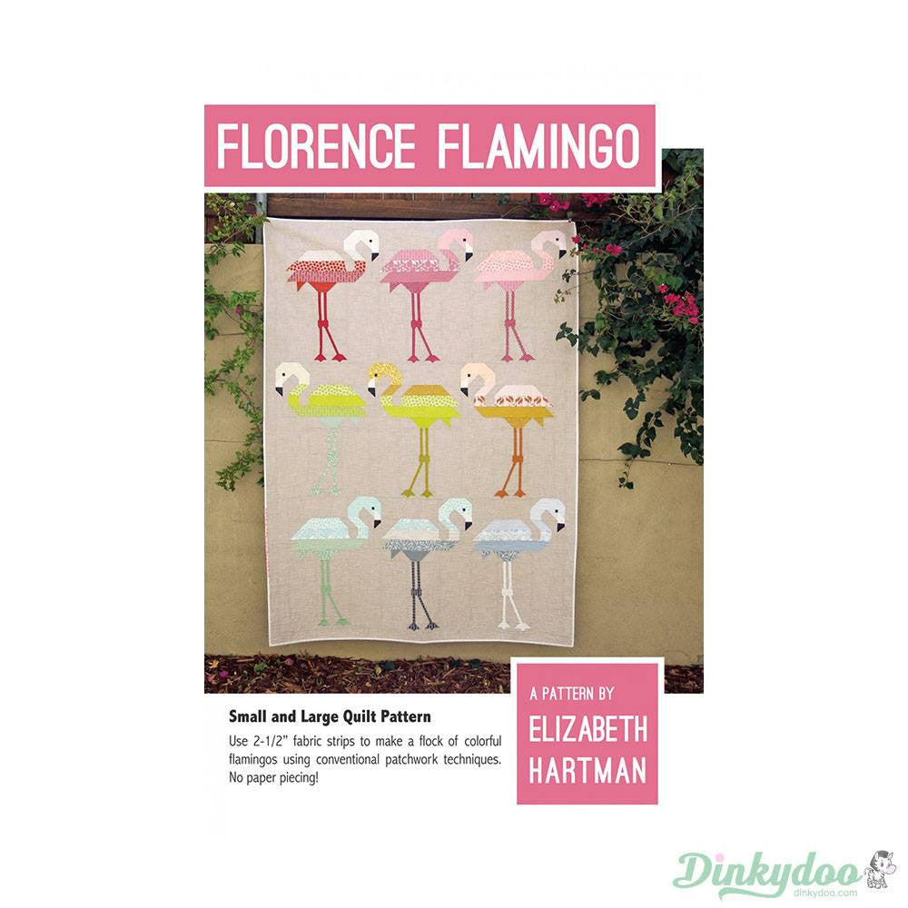 Florence Flamingo - Quilt Pattern - Elizabeth Hartman - Dinkydoo Fabrics