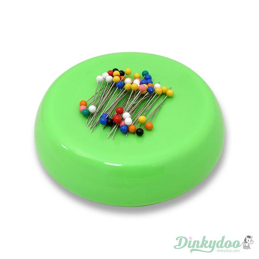 Magnetic Pincushion (Lime) - Grabbit