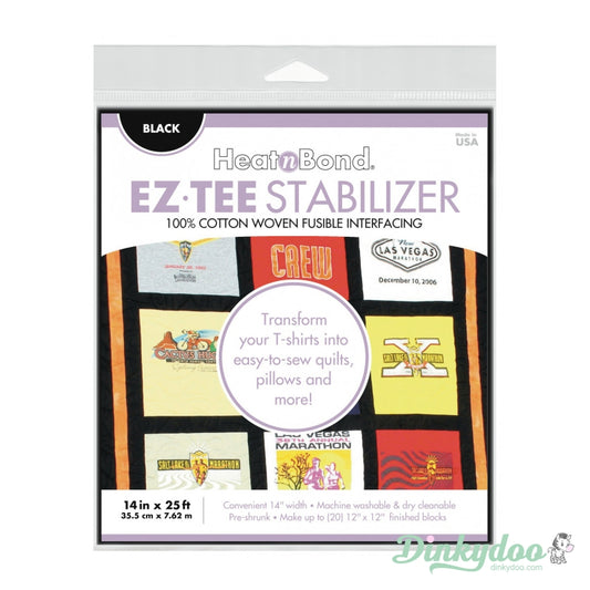 EZ Tee Stabilizer 14" x 25' (Black) - Heat N Bond (Pre-order: Jul 2024)
