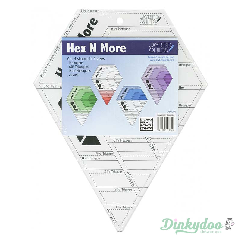 Hex N More Ruler - Jaybird Quilts (Pre-order: Aug 2026)