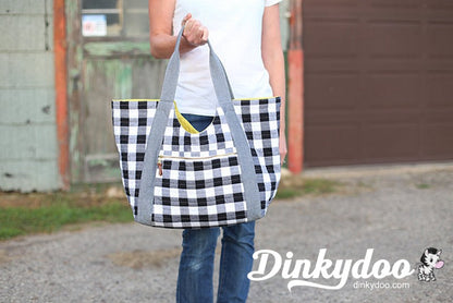 Poolside Tote Pattern - Noodlehead