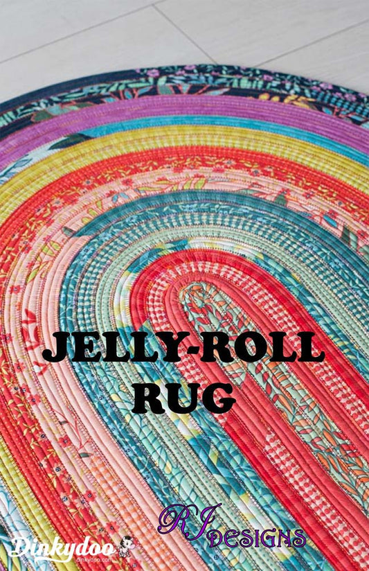 Jelly Roll Rug Pattern (Pre-order: Jun 2024)