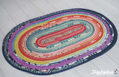 Jelly Roll Rug Pattern