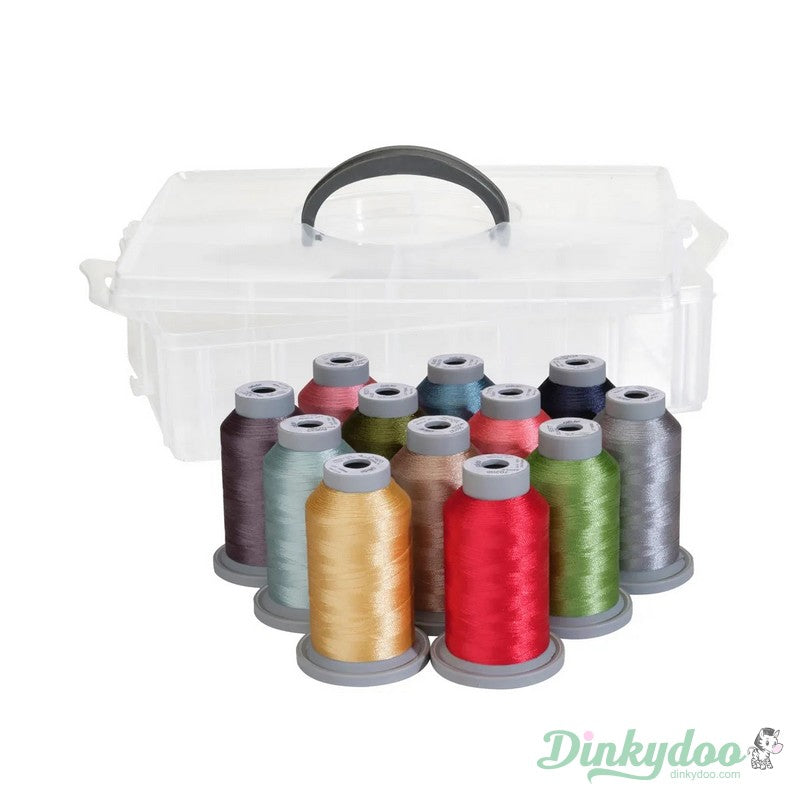 Glide Thread "Oh, Sew Delightful" 12 Mini-Spools with BONUS Case (Pre-order: Jan 2026)