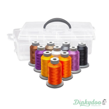 Glide Thread "Twilight Boo-levard" 10 Mini-Spools with BONUS Case