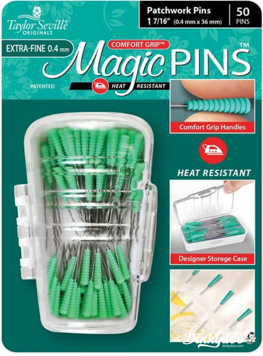 Magic Pins - Patchwork Extra Fine (50 pk) - Taylor Seville (Pre-order: Jan 2026)