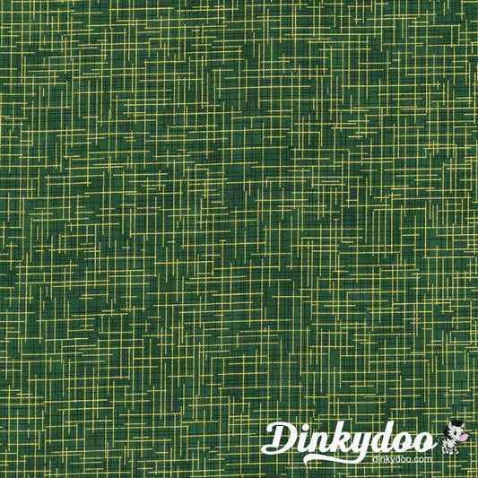 Quilters Linen - Hunter (Metallic) - (SRKM1447629) - Full Bolt (15yd)