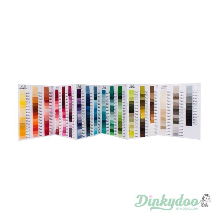 Bella Solids - Color Card - Moda - Dinkydoo Fabrics