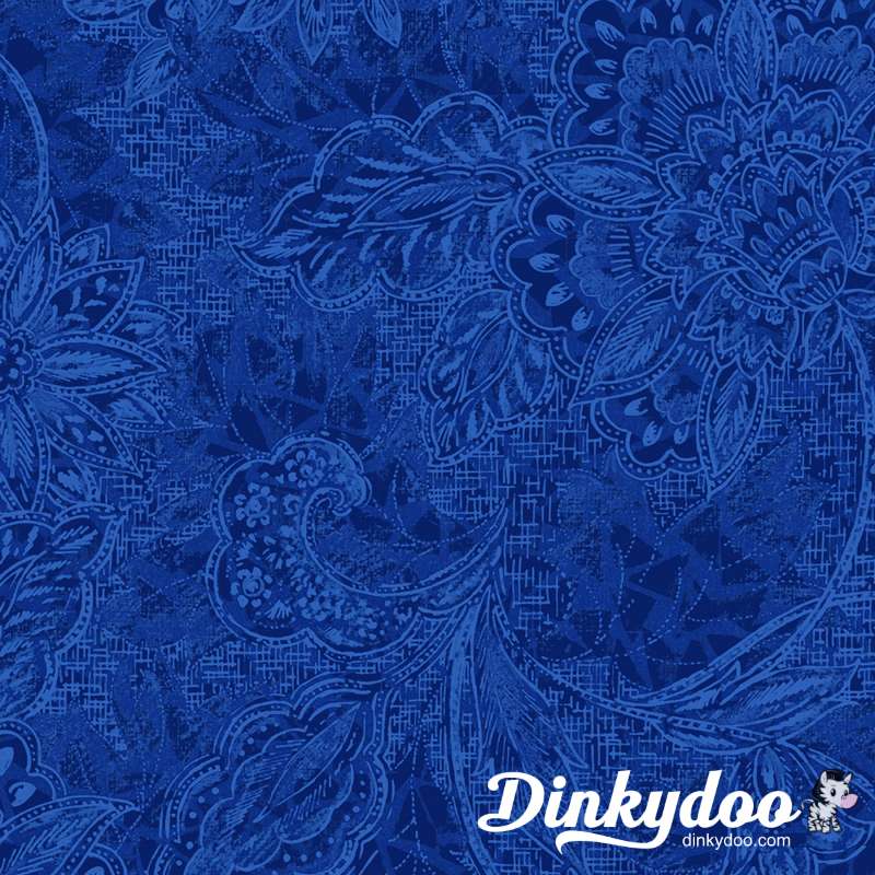 Shadows Jacquard Royal 118" Wideback - Oasis