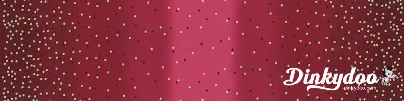 Ombre Confetti - NEW Burgundy (Metallic) (10807-317m) - V and Co. - Moda